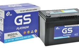 Mua ắc quy GS MF 95D31 12V 80AH ở đâu chính hãng?
