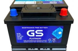 Ắc Quy GS DIN 60L 12V 60AH chính hãng - Ắc Quy Phước Đạt
