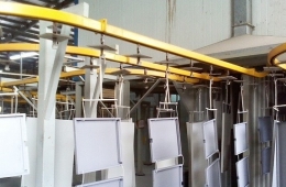 Cung cấp và lắp đặt băng chuyền sơn tĩnh điện giá rẻ uy tín
