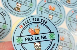 Báo giá in tem nhãn decal chi tiết, giá xưởng cạnh tranh