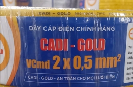 Cáp điện Cadigold Hà Nội giá tốt, đầy đủ chứng nhận xuất xưởng