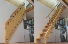 Kinh nghiệm chọn cầu thang gỗ cho nhà nhỏ an toàn, bền đẹp