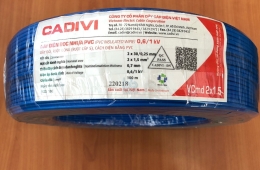 Bảng giá dây điện CADIVI TPHCM cho công trình dân dụng