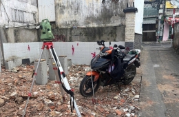 Đo vẽ hoàn công nhà ở phường Bình Đông, Tp. HCM đúng chuẩn
