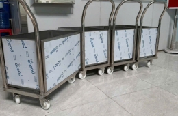 Xưởng gia công xe đẩy inox theo yêu cầu uy tín, giá rẻ tại TPHCM