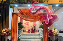 Dịch vụ hoa tươi trang trí tiệc cưới đẹp TPHCM uy tín và ấn tượng