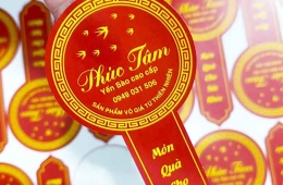 Nhận in tem nhãn decal giá rẻ, sắc nét, bám dính tốt