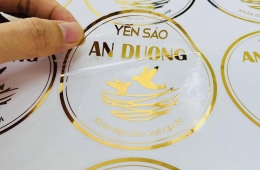 In tem nhãn decal trong giá rẻ lấy nhanh, giao tận nơi