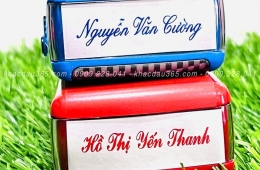 Dịch vụ khắc dấu tên lấy liền chuyên nghiệp, giá rẻ
