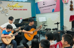 Lớp dạy guitar quận 10 uy tín, chất lượng cho trẻ em