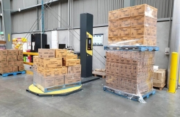 Máy quấn màng co thùng carton tư động, bán tự động - Huỳnh Gia Phát