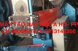 Máy tạo hạt nhựa HDPE chất lượng, bền bỉ cho xưởng tái chế