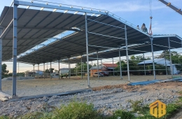 Nhà thầu xây dựng nhà xưởng Bàu Bàng trọn gói giá rẻ