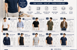 Dịch vụ làm rập và quy trình làm rập quần áo tại Nhãn Mác QC