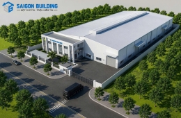 Báo giá thi công nhà xưởng 1000m2 khung thép chi tiết