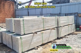 Tiêu chuẩn thi công và nghiệm thu hàng rào bê tông lắp ghép