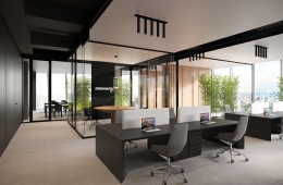 Thiết kế văn phòng xanh trọn gói và hiện đại cùng Full House