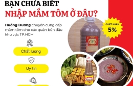Xưởng sản xuất mắm tôm miền bắc chuẩn vị truyền thống