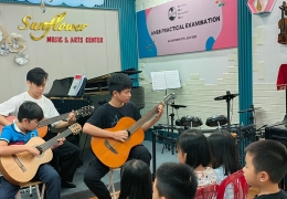 Lớp dạy guitar quận 10 uy tín, chất lượng cho trẻ em